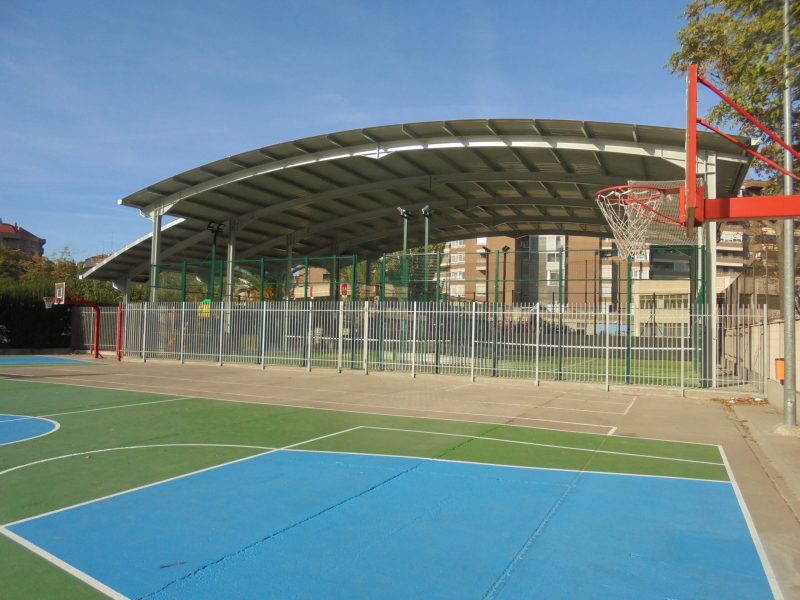 pista de baloncesto