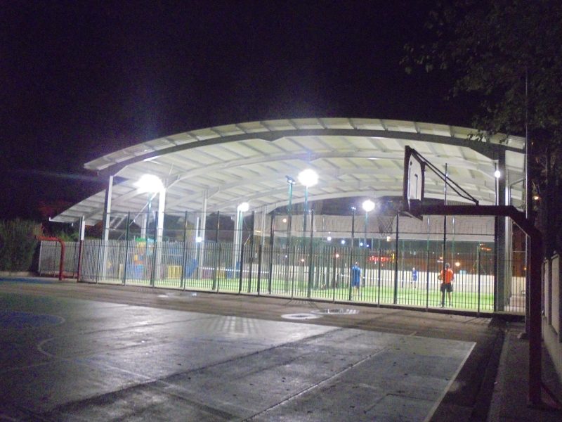 pista de baloncesto