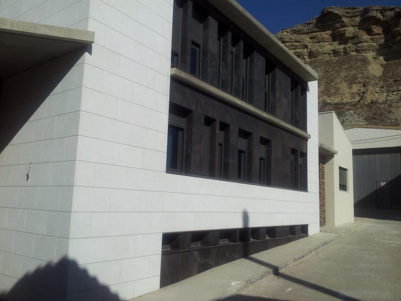 Fachada de un unifamiliar